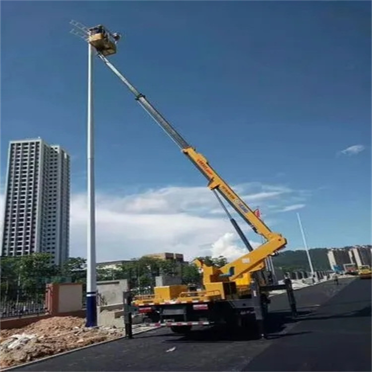 禹王台维修路灯的曲臂升降车出租