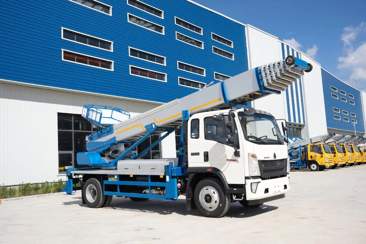 禹王台出租云梯车高空作业车 建筑垃圾搬运